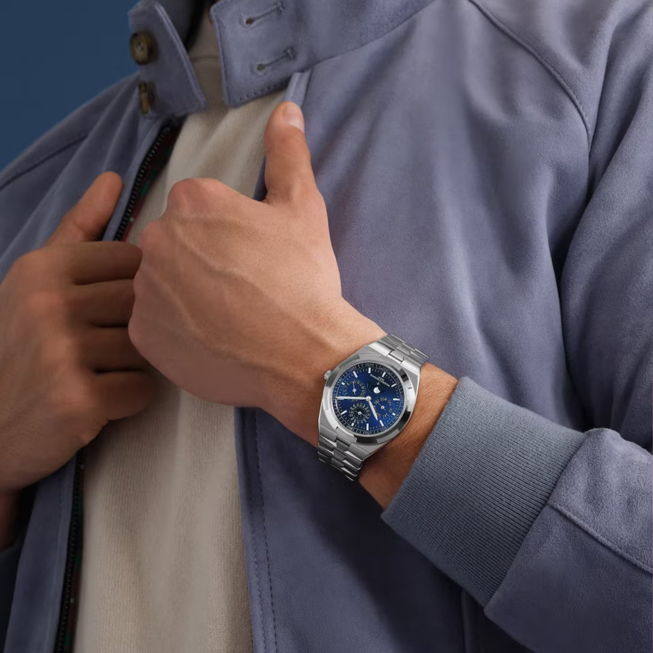 VACHERON CONSTANTIN オーヴァーシーズ エクストラフラット・パーペチュアルカレンダー 4300V/220G-B945