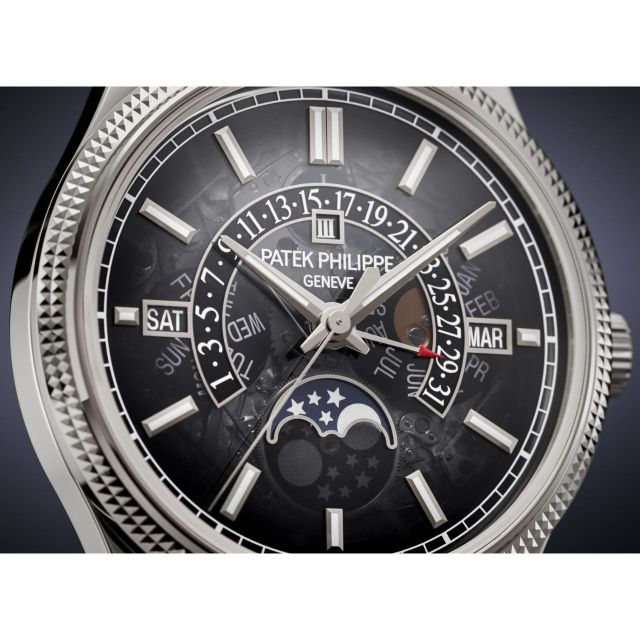 PATEK PHILIPPE レトログラード日付表示針付永久カレンダー 6159G-001