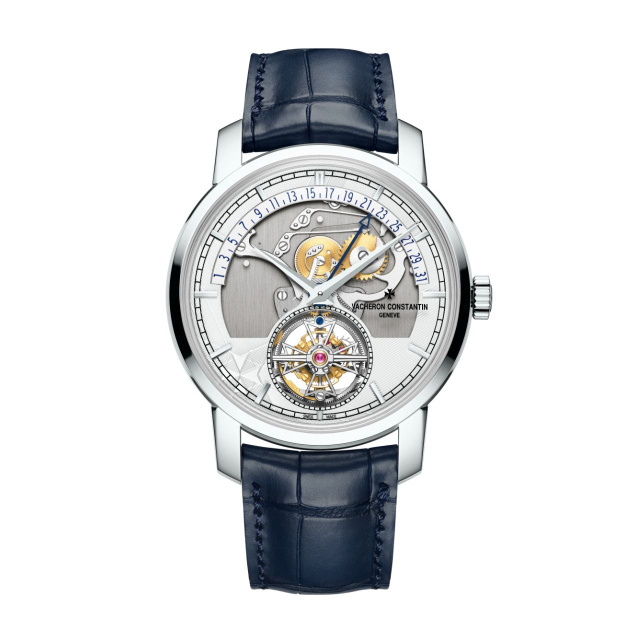 VACHERON CONSTANTIN トラディショナル トゥールビヨン・レトログラード・デイト・オープンフェイス 6010T/000P-H055
