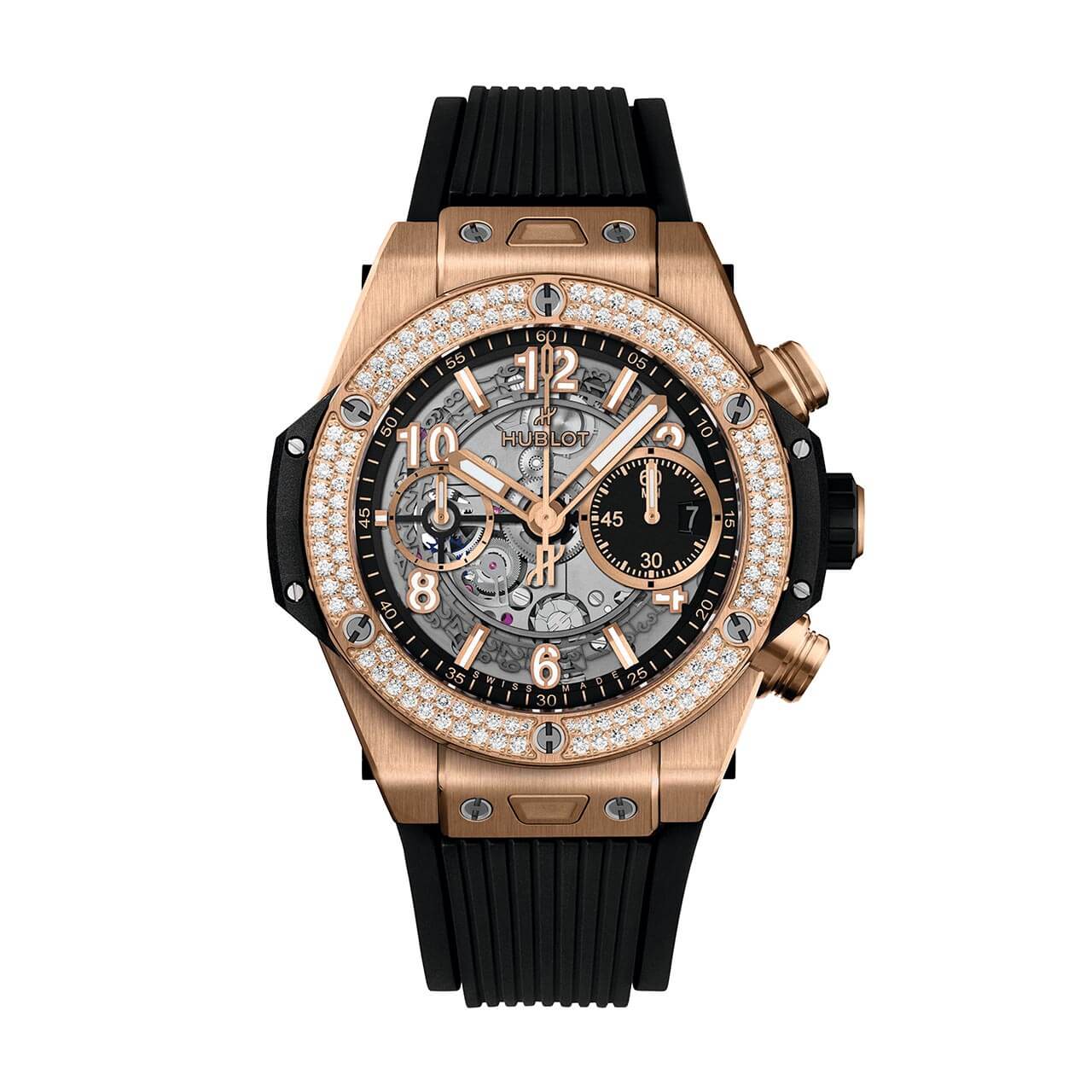 HUBLOT ビッグ・バン ウニコ キングゴールド ダイヤモンド 441.OX.1181.RX.1104