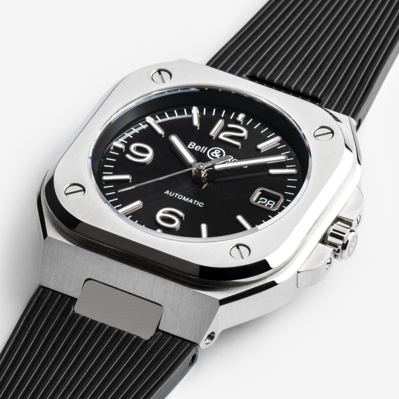 Bell & Ross BR 05 ブラックスティール BR05A-BL-ST/SRB