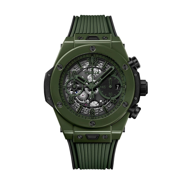 HUBLOT ビック・バン ウニコ ダークグリーンセラミック 441.GX.5210.RX