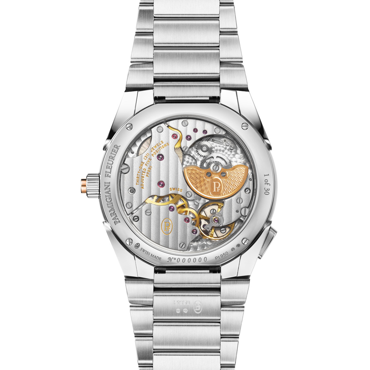 PARMIGIANI FLEURIER トンダ PF GMT ラトラパンテ プラチナ PFC905-2020002-200182