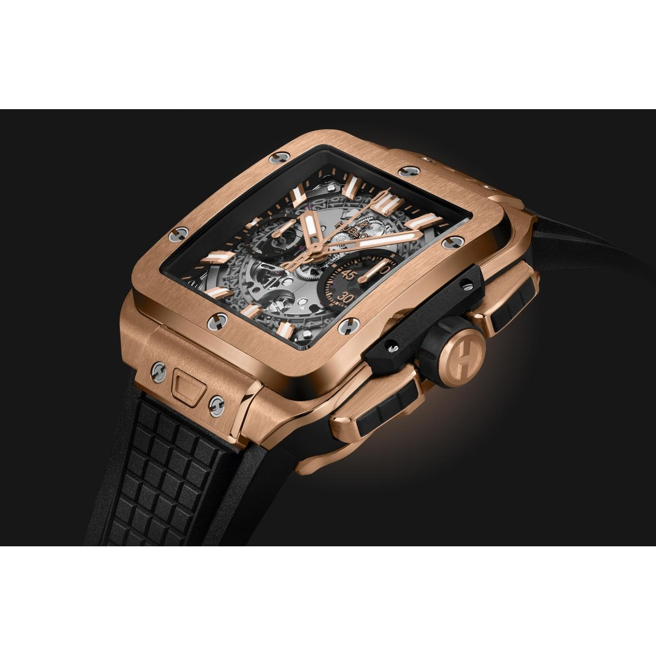 HUBLOT スクエア・バン キングゴールド 42mm 821.OX.0180.RX