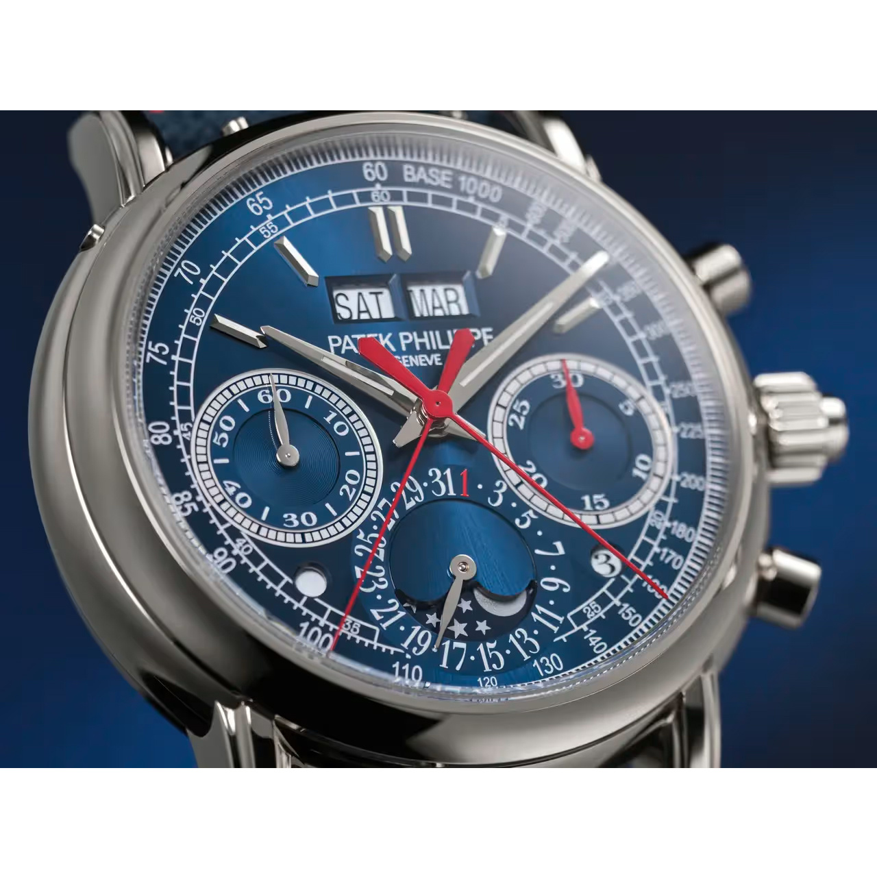 PATEK PHILIPPE クロノグラフ,パーペチュアルカレンダー 5204G-010