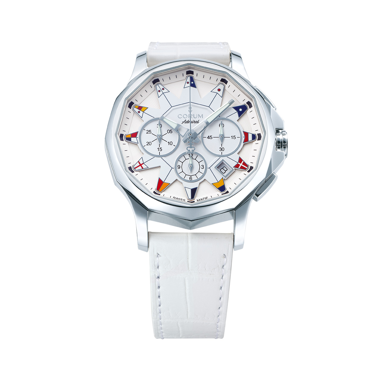 ADMIRAL Legend 42 chronograph Ref.A984 03178 WH CORUM