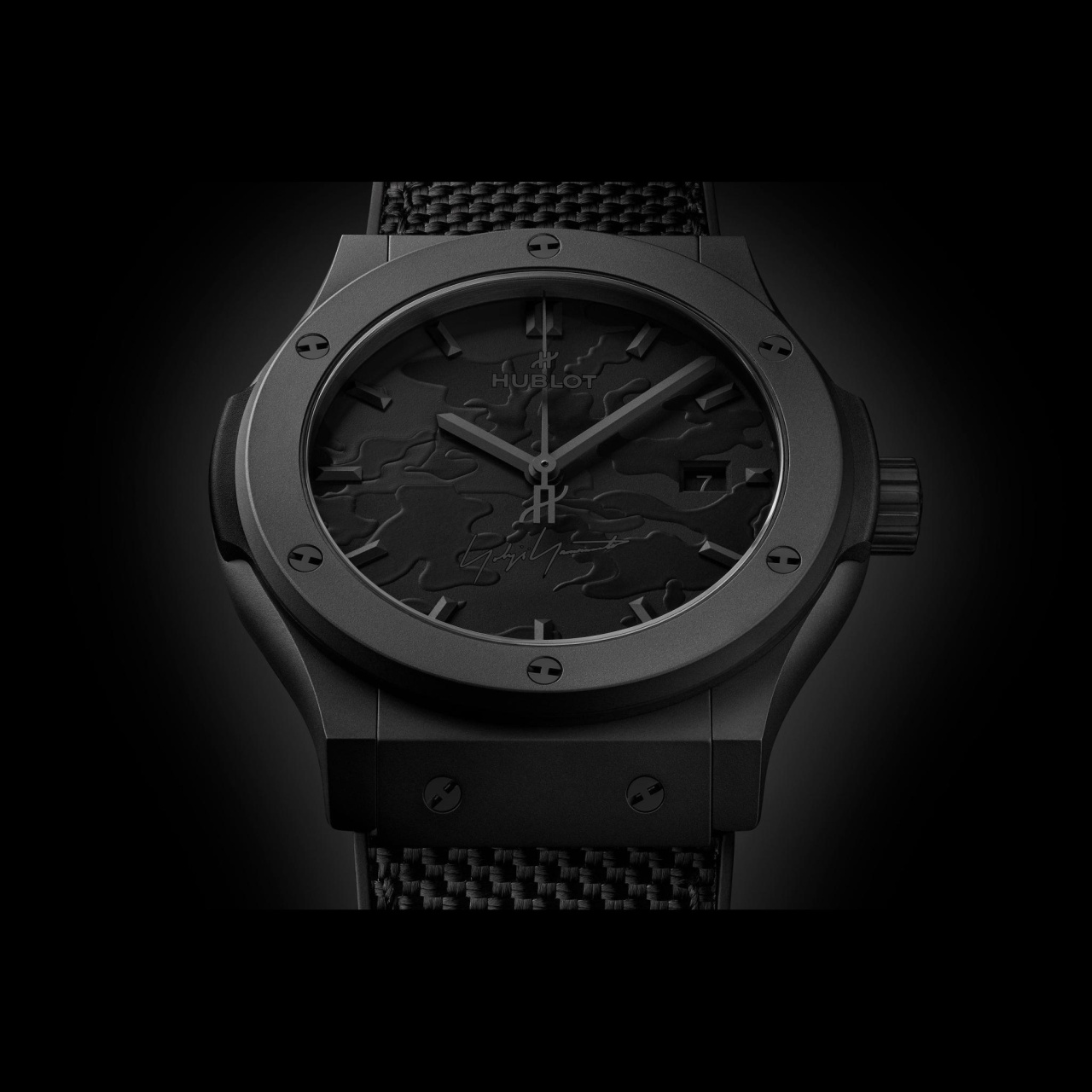 HUBLOT クラシック・フュージョン ヨウジヤマモト オールブラック カモ 542.CI.6670.NR.YOY