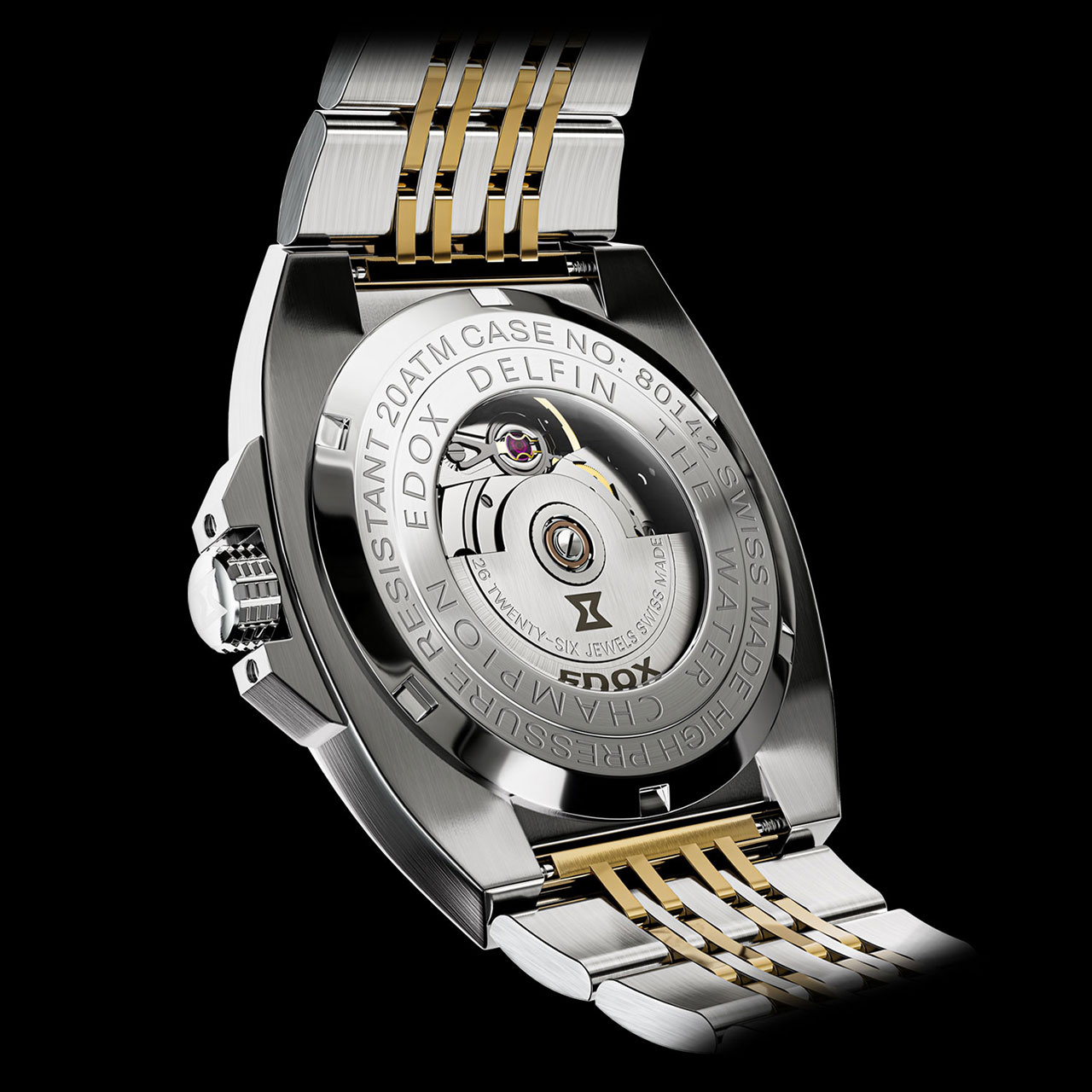 EDOX デルフィン オリジナル 1973 オートマティック 80142-357JM-AID