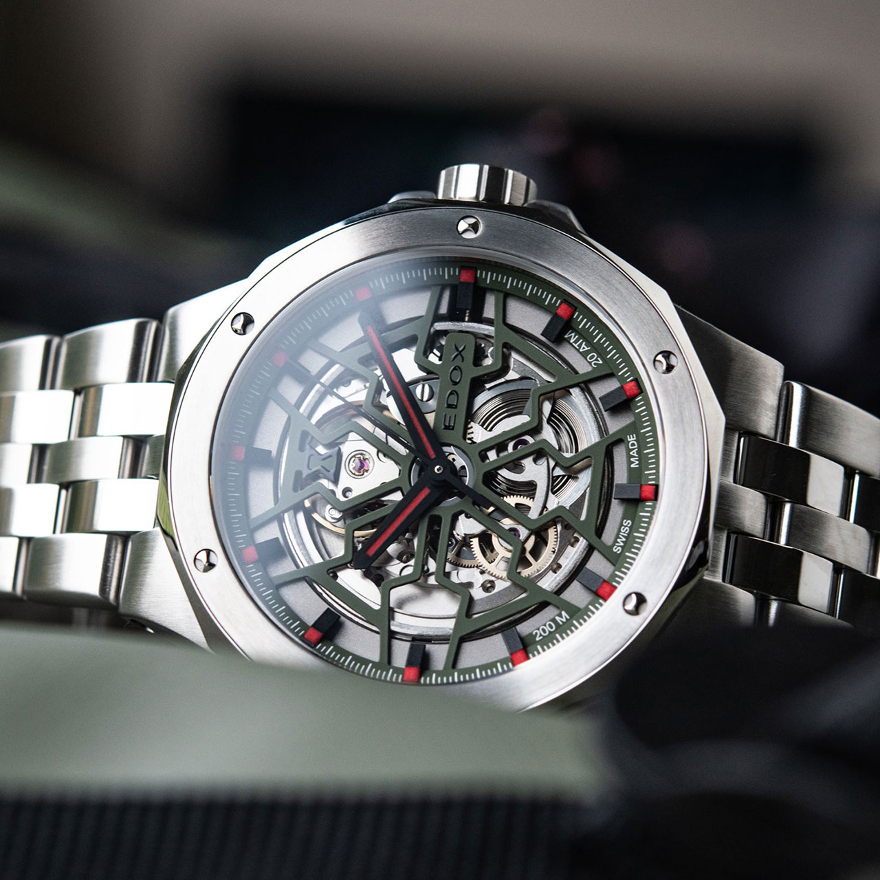 EDOX デルフィン オリジナル メカノ オートマティック 85303-3M-VNRO
