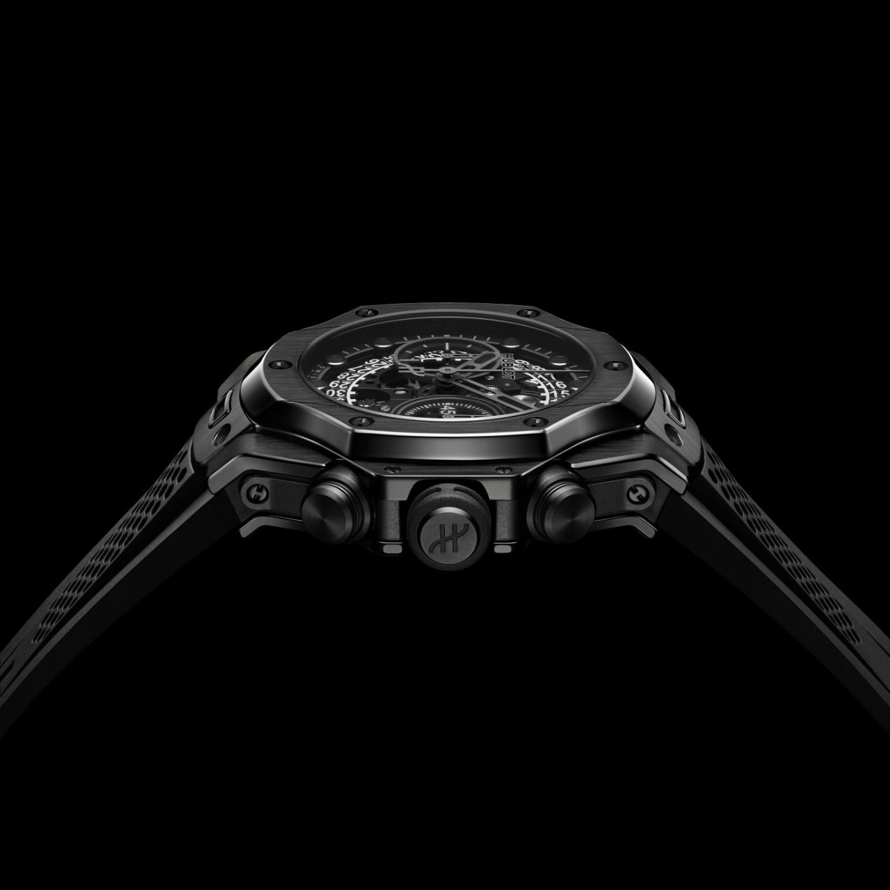 HUBLOT ビッグ・バン ウニコ SR_A BY サミュエル・ロス オールブラック 441.CX.1140.RX.SRA26