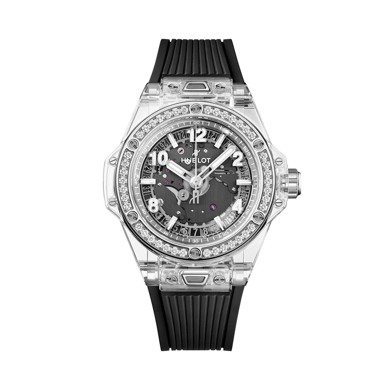 HUBLOT ビッグ・バン ワンクリック サファイア ダイヤモンド 465.JX.4902.RX.1204