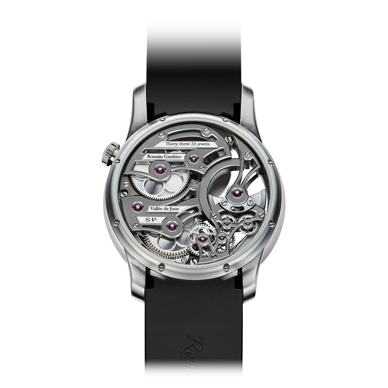 インサイトマイクロローター・スケルトン MON99916｜ROMAIN GAUTHIER - ローマン・ゴティエ｜ウォッチ｜神戸三宮  正規時計宝飾店カミネ｜神戸三宮 正規時計宝飾店カミネ
