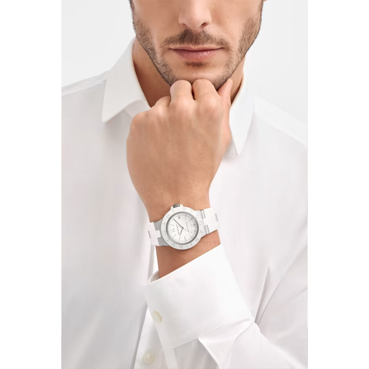 BVLGARI ブルガリ アルミニウム ウォッチ 104335