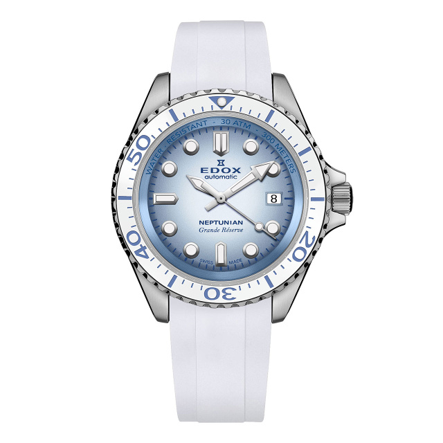 EDOX ネプチュニアン グランデ リザーブ デイト オートマティック 80801-3BBUCA-BUCDN