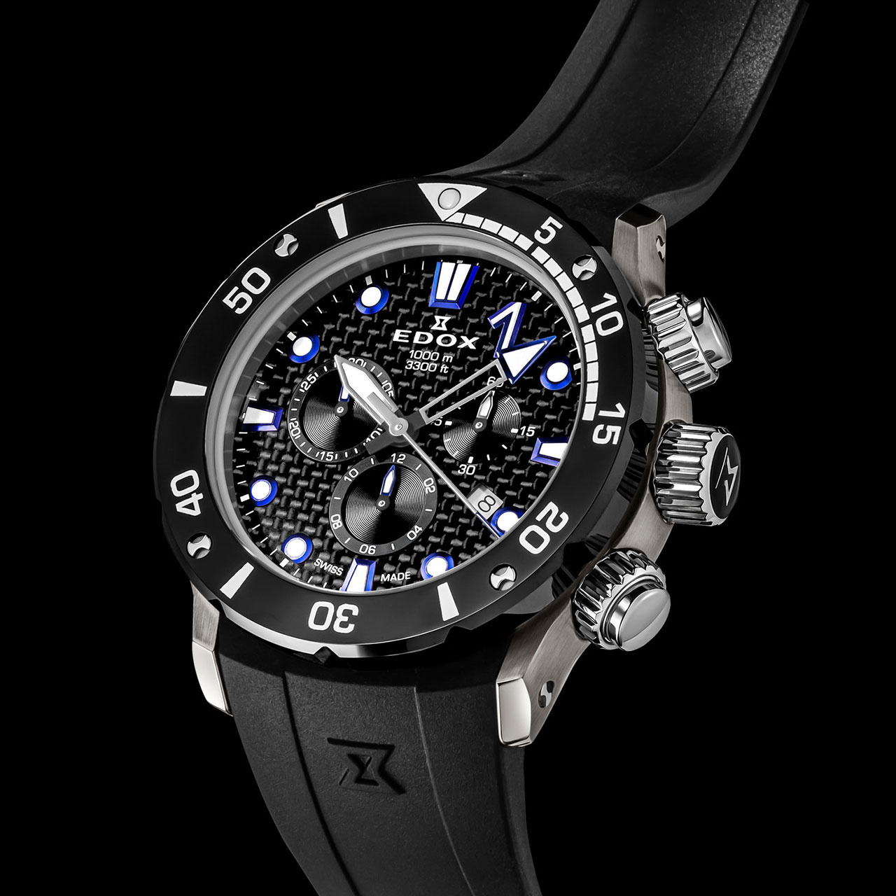 EDOX クロノオフショア1 クロノグラフ ジャパン リミテッド エディション 10242-TIN-NIBUGM
