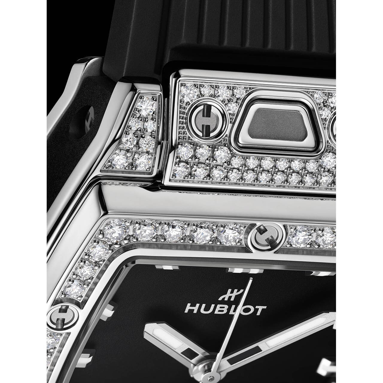 HUBLOT スピリット オブ ビッグ・バン スチール パヴェ 682.SX.1170.RX.1604