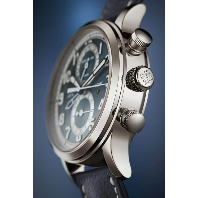 PATEK PHILIPPE カラトラバ・パイロット・トラベルタイム・クロノグラフ 5924G-001