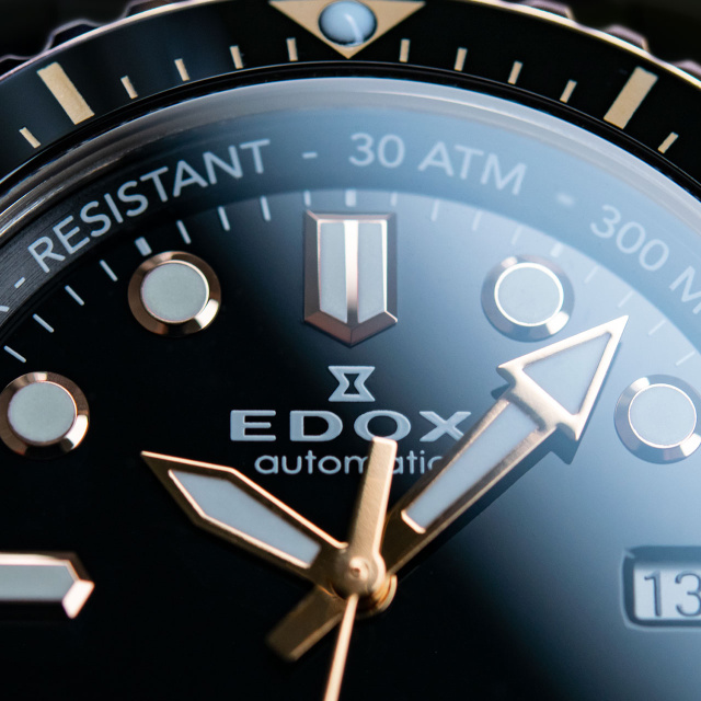 EDOX ネプチュニアン グランデ リザーブ デイト オートマティック 80801-3NRCA-NIR