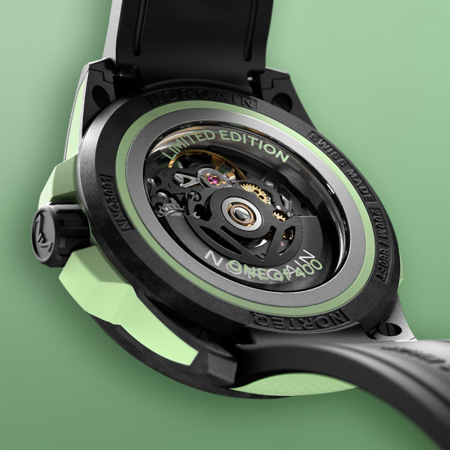 NORQAIN ワイルド ワン スケルトン 39mm 限定モデル ミント NNQ3001QBMT1LAS/B001