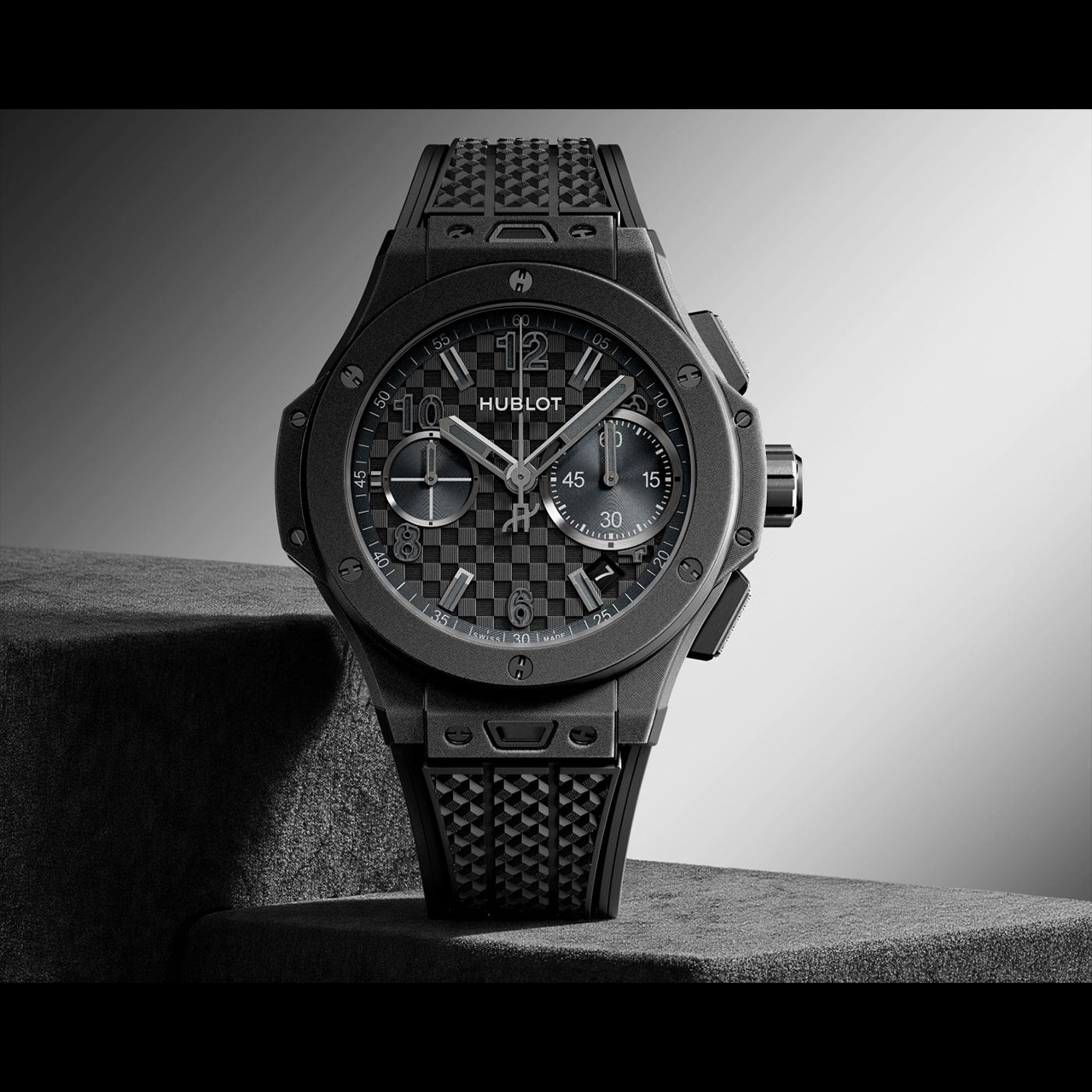 HUBLOT ビッグ・バン オリジナル ソフトタッチ オールブラック 431.RXN.2740.RX.VEL
