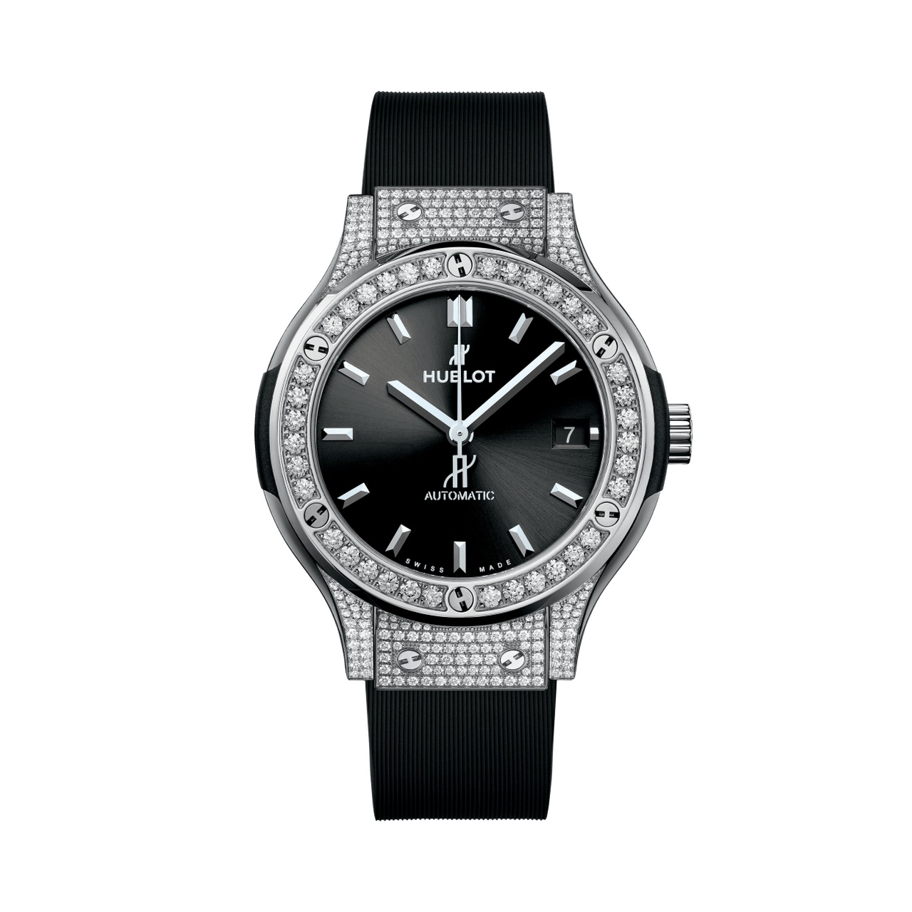 クラシック・フュージョン チタニウム パヴェ 38mm BY HUBLOT クラシック・フュージョン チタニウム パヴェ 38mm バイ ウブロ