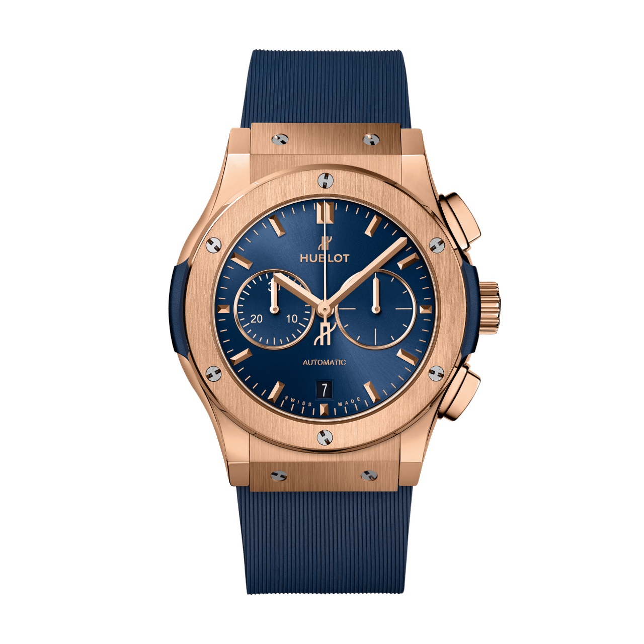 クラシック・フュージョン クロノグラフ キングゴールド ブルー 42mm BY HUBLOT クラシック・フュージョン クロノグラフ キングゴールド ブルー 42mm バイ ウブロ