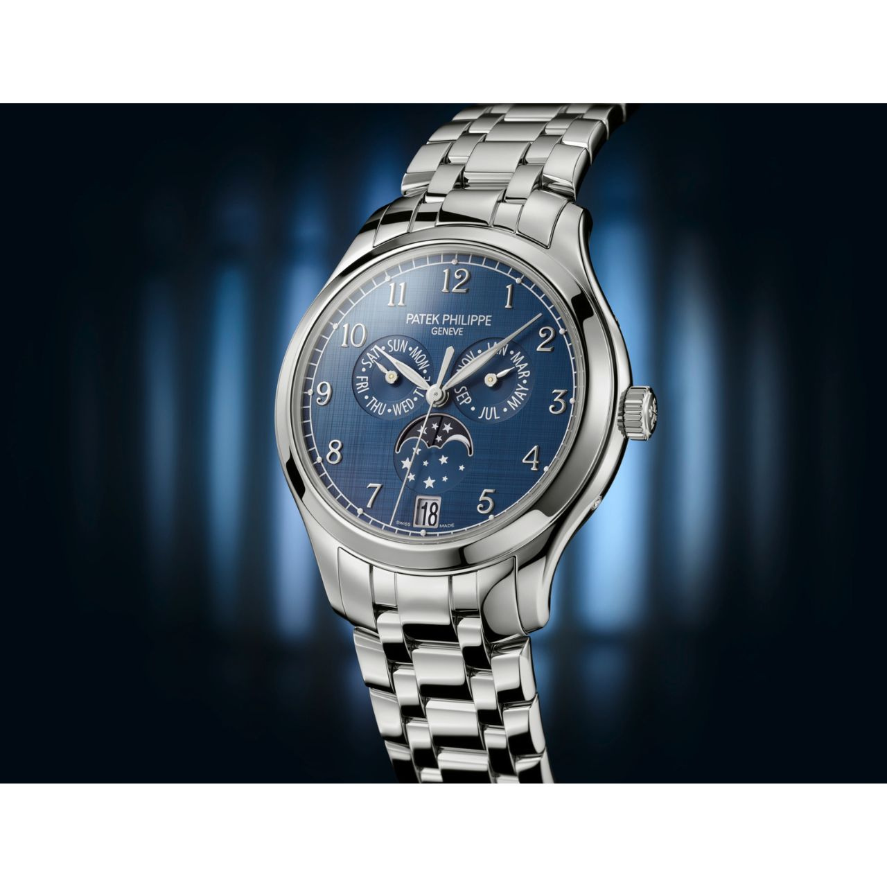 PATEK PHILIPPE 年次カレンダー, ムーンフェイズ 4947/1A-001