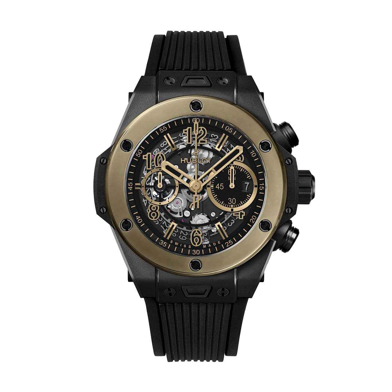 HUBLOT ビッグ・バン ウニコ セラミック マジックゴールド 421.CM.1130.RX