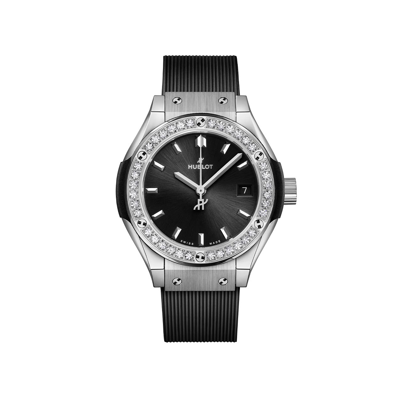 HUBLOT クラシック・フュージョン チタニウム ダイヤモンド 591.NX.1470.RX.1204