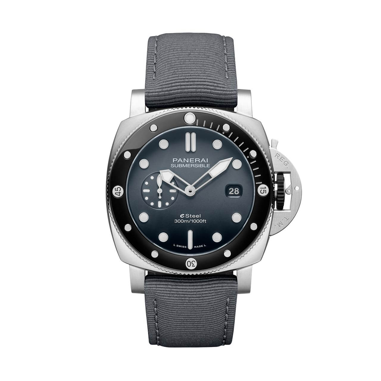 PANERAI サブマーシブル クアランタクアトロ ESteel™ Grigio Roccia - 44mm PAM01288