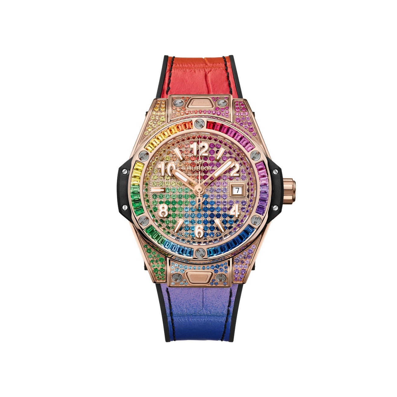 ビッグ・バン ワンクリック キングゴールド レインボー BY HUBLOT ビッグ・バン ワンクリック キングゴールド レインボー バイ ウブロ
