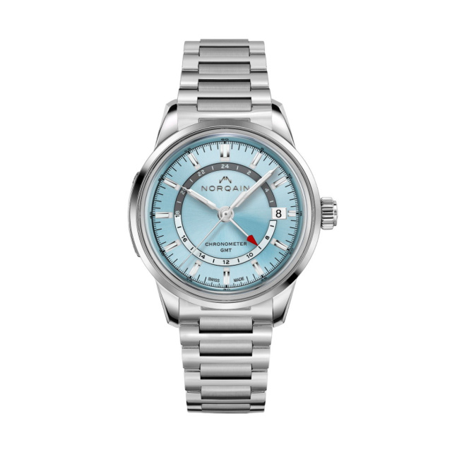 NORQAIN フリーダム 60 GMT 40mm アイスブルー NN2100SG/IA211