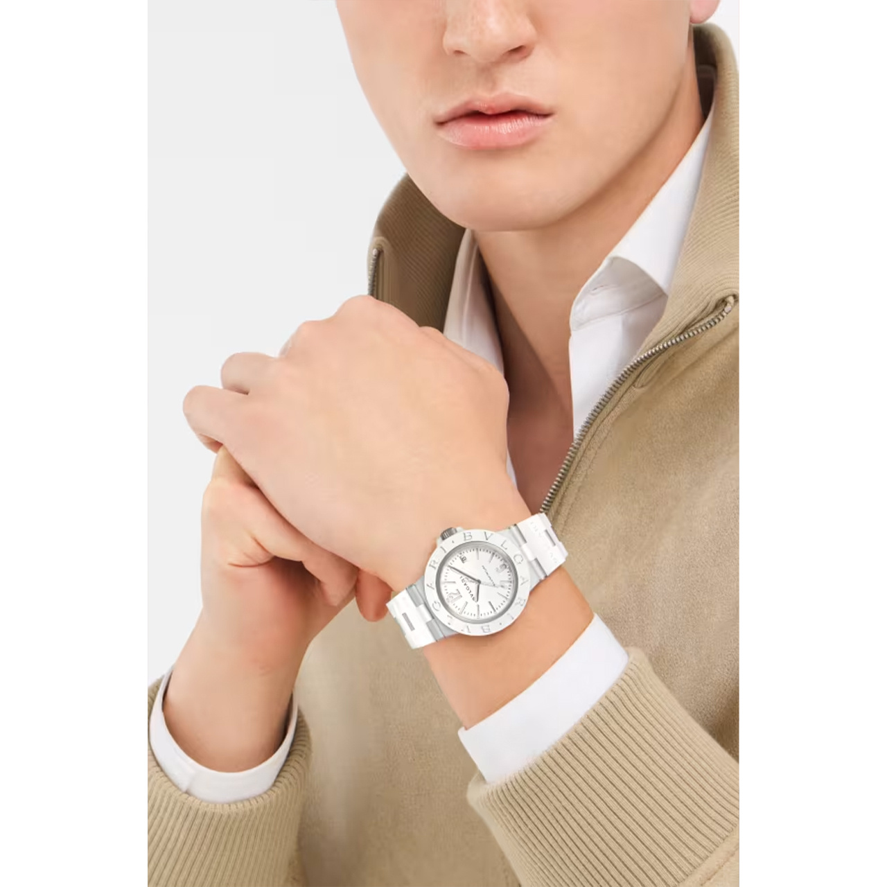 BVLGARI ブルガリ アルミニウム ウォッチ 104335