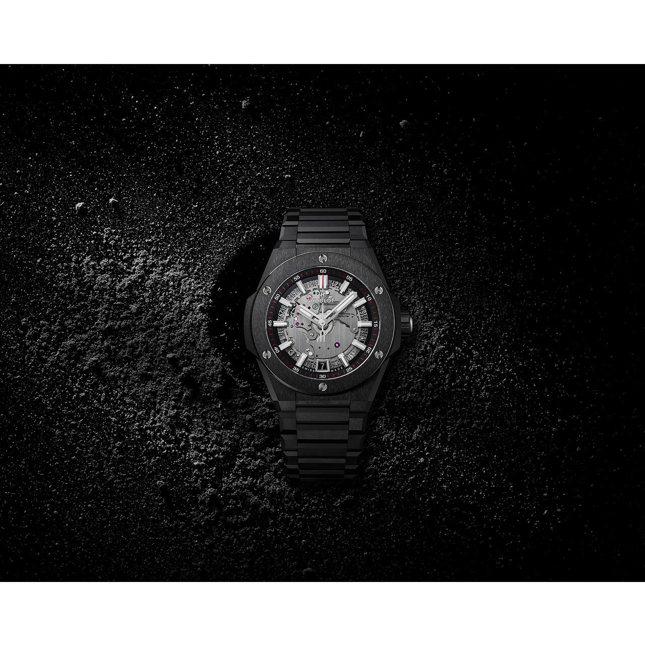 HUBLOT ビッグ・バン インテグレーテッド タイムオンリー ブラックマジック 456.CX.0170.CX