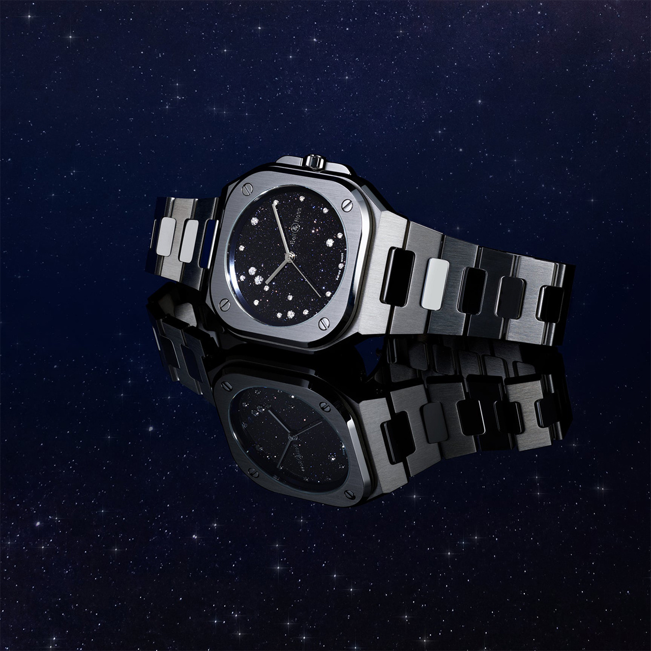 Bell & Ross BR-05 36mm ブルー ダイヤモンド イーグル BR05A-S-EA-ST/SST