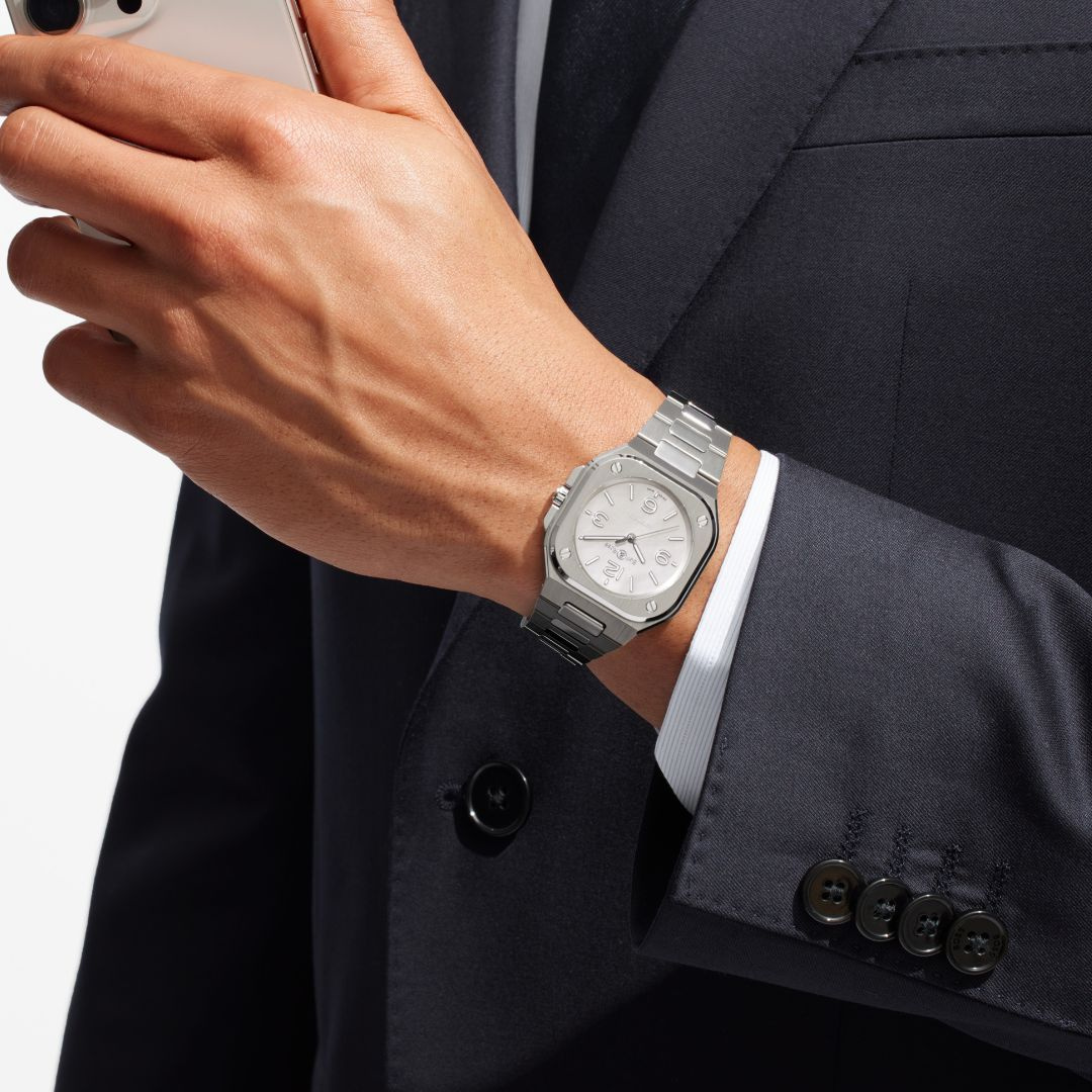 Bell & Ross BR-05 36 mm マザーオブパール スティール BR05A-S-MP-ST/SST