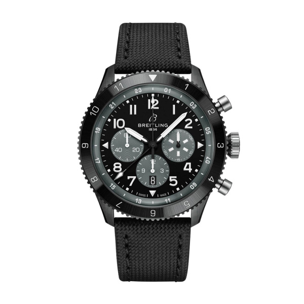 スーパー アヴィ B04 クロノグラフ GMT 46 モスキート ナイトファイター BY BREITLING スーパー アヴィ B04 クロノグラフ GMT 46 モスキート ナイトファイター ブライトリング