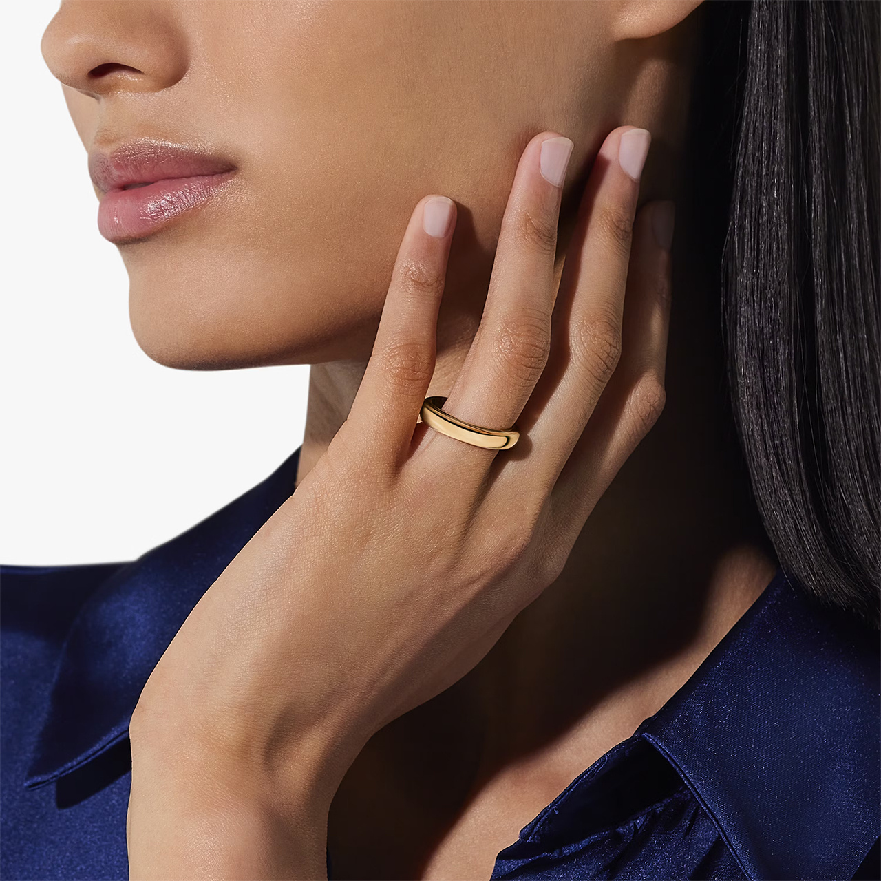 Pomellato 「イコニカ」リング（エキストラスリム） PAC4000-O7000-00000