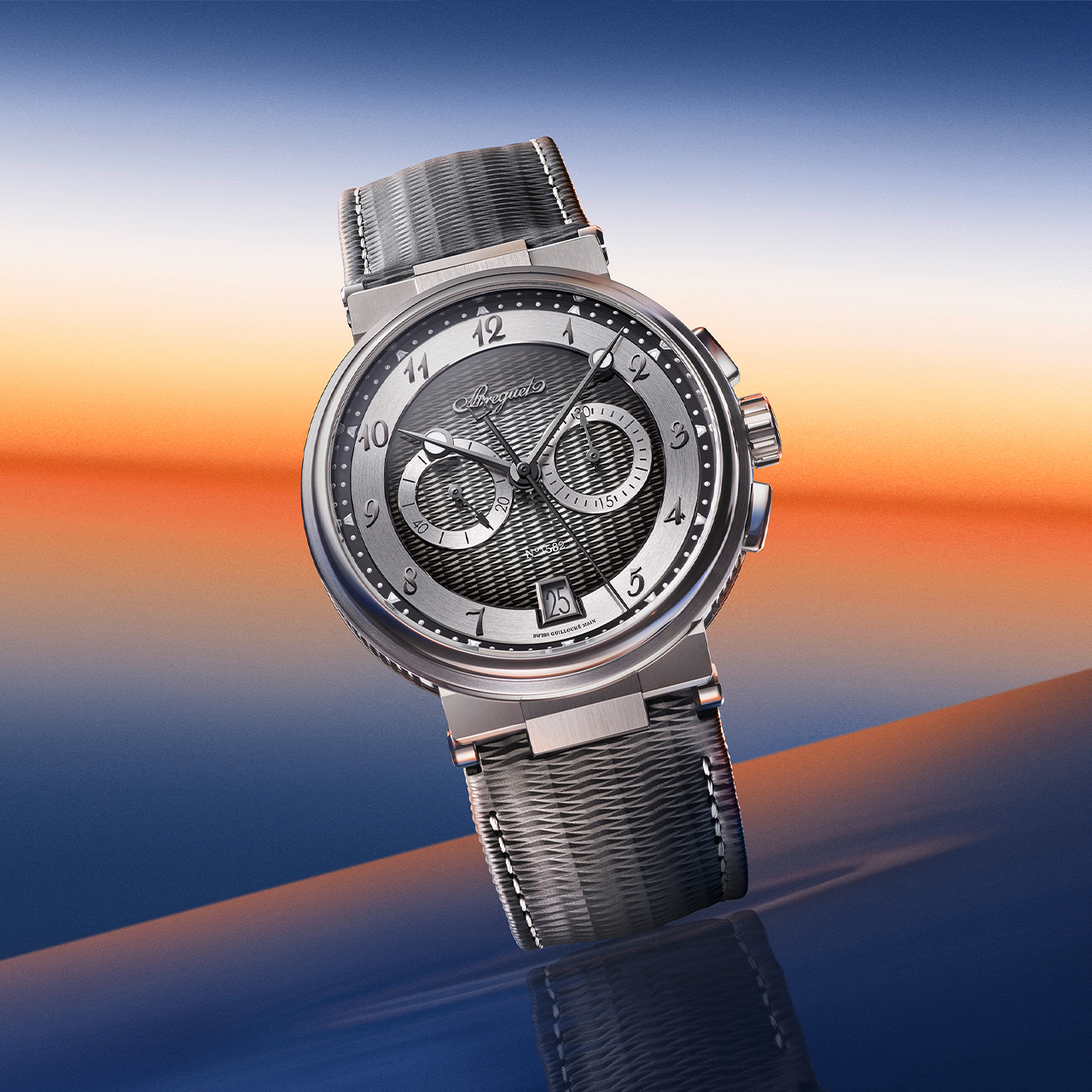Breguet マリーン クロノグラフ5527 5527TI/GA/5WV