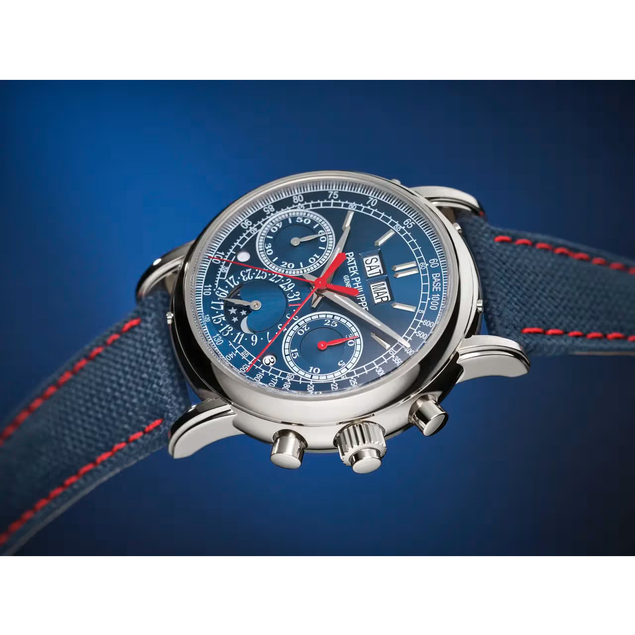 PATEK PHILIPPE クロノグラフ,パーペチュアルカレンダー 5204G-010