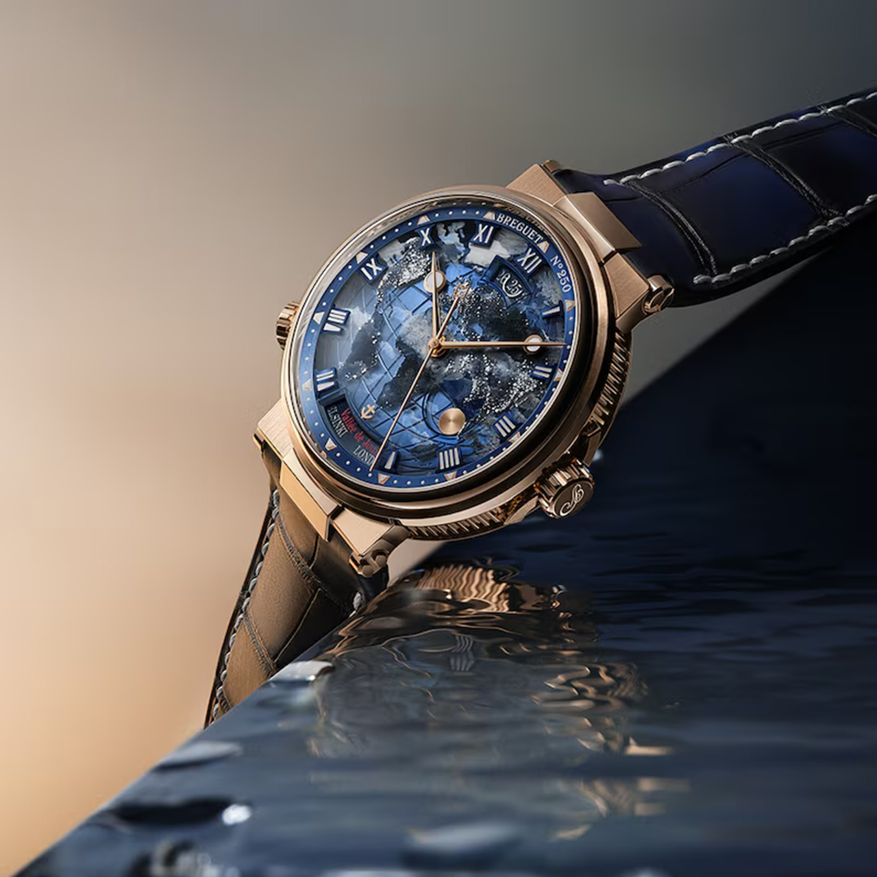Breguet マリーン オーラ・ムンディ 5555 5555BH/YS/9WV