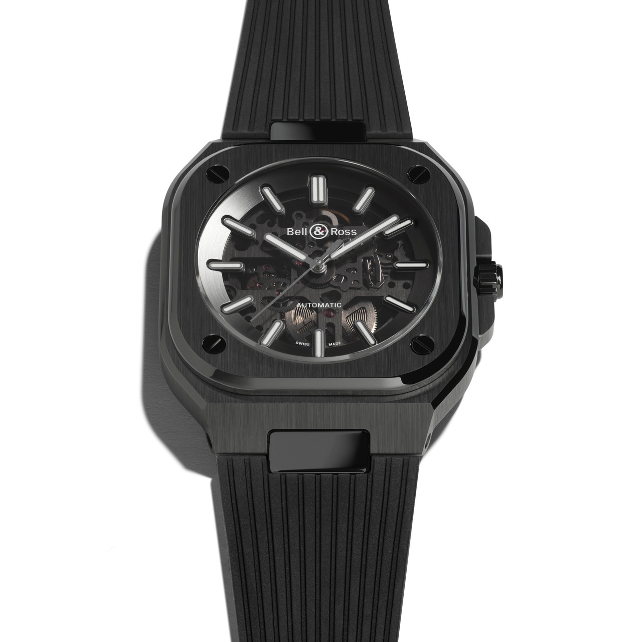Bell & Ross BR 05 スケルトン ブラック セラミック BR05A-BL-SK-CE/SRB