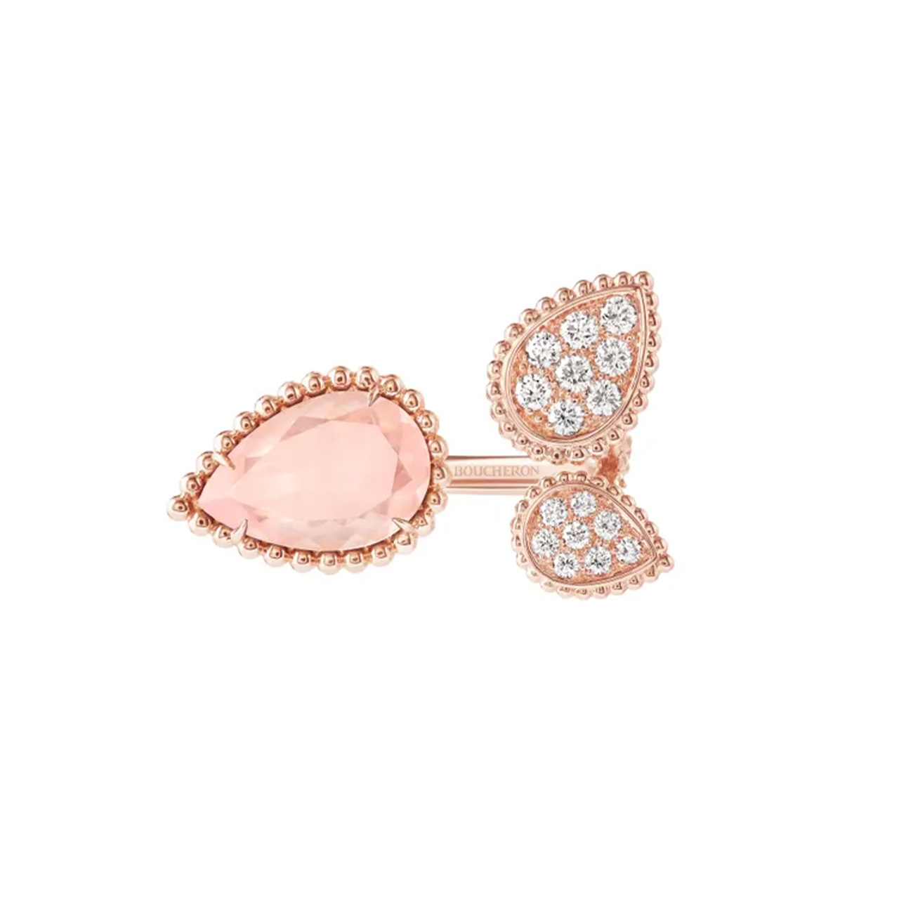 BOUCHERON セルパンボエム 3モチーフ リング JRG03217