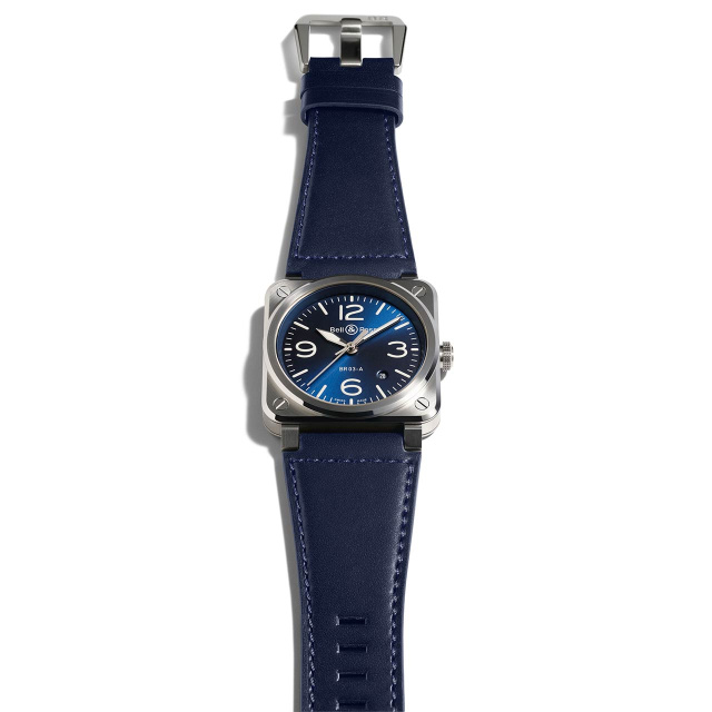 Bell & Ross BR 03 ブルースティール BR03A-BLU-ST/SCA