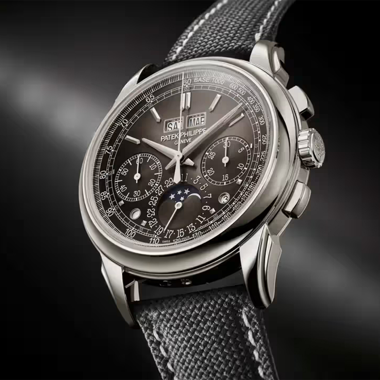 PATEK PHILIPPE クロノグラフ,永久カレンダー 5270P-015