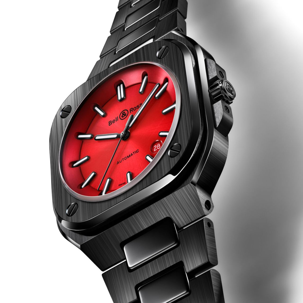 Bell & Ross BR-05 レッド ブラック セラミック BR05A-RED-CE/SCE