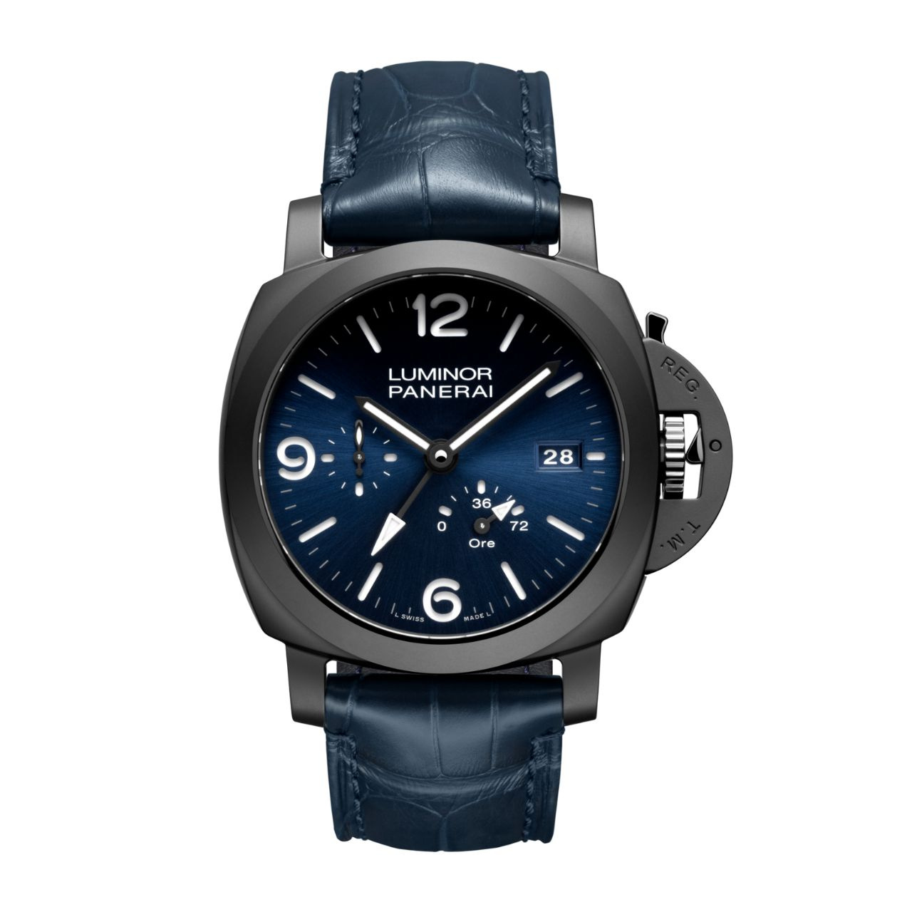 PANERAI ルミノール GMT パワーリザーブチェラミカ PAM01574