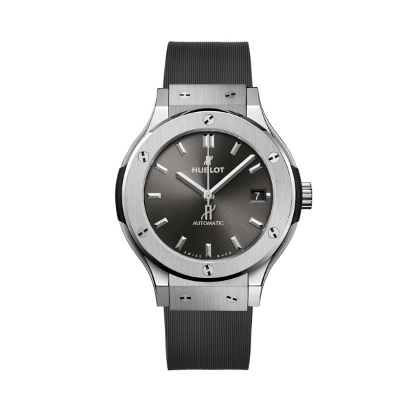 クラシック・フュージョン レーシンググレー チタニウム 38mm BY HUBLOT クラシック・フュージョン レーシンググレー チタニウム 38mm ウブロ