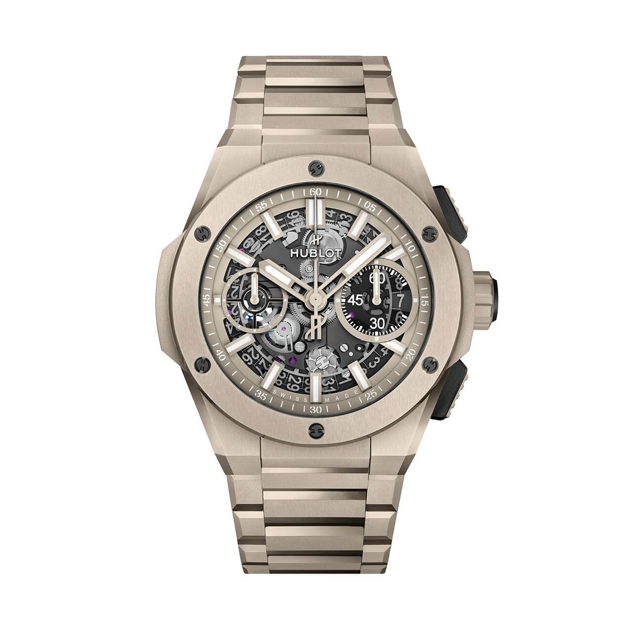 HUBLOT ビッグ・バン インテグレーテッド ベージュセラミック 451.CZ.4620.CZ