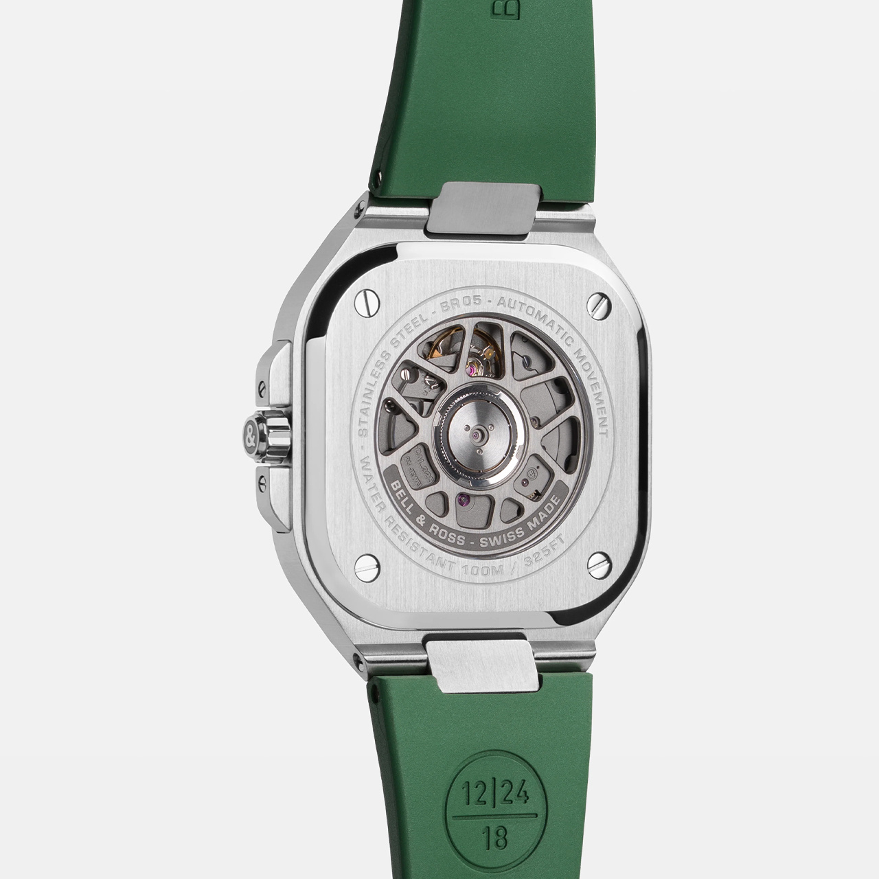 Bell & Ross BR-05 GMT グリーン スティール BR05G-GN-ST/SRB